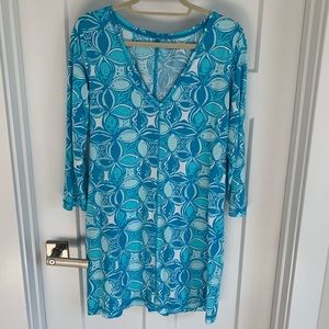 Lilly Pulitzer Dress in “What a Racquet” Print